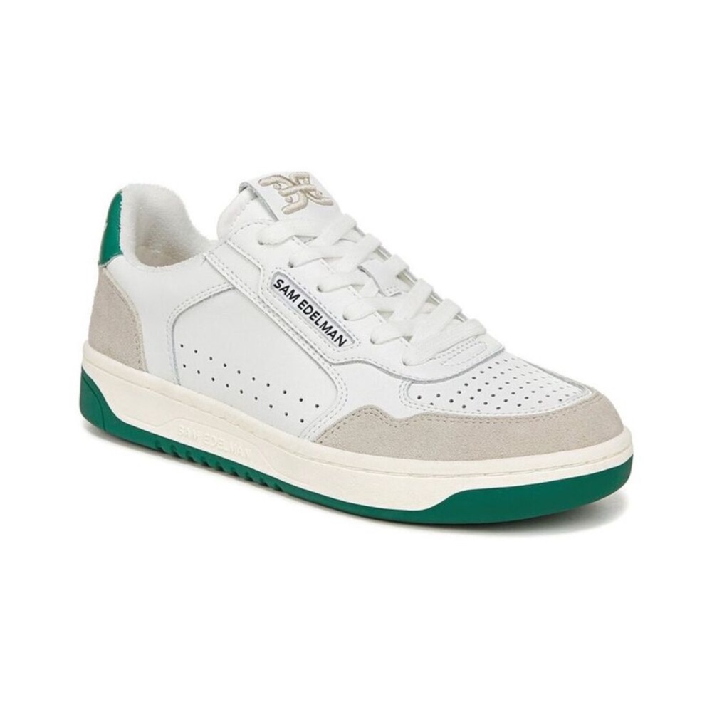 Sam Edelman Harper Leather-Trim Sneaker